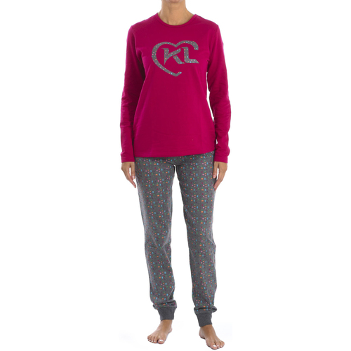 Textiel Dames Pyjama's / nachthemden Kisses&Love KL45223 Multicolour