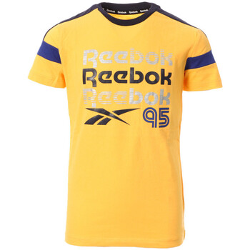 Textiel Jongens T-shirts & Polo’s Reebok Sport  Geel