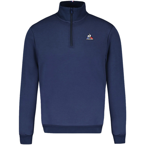 Textiel Heren Sweaters / Sweatshirts Le Coq Sportif Ess Halfzip N°1 Blauw