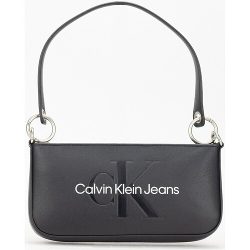 Tassen Dames Handtassen kort hengsel Calvin Klein Jeans 30799 NEGRO