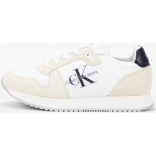 Schoenen Dames Sneakers Calvin Klein Jeans 30776 BLANCO