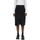 Textiel Dames Rokken Object Noos Harlow Midi Skirt - Black Zwart