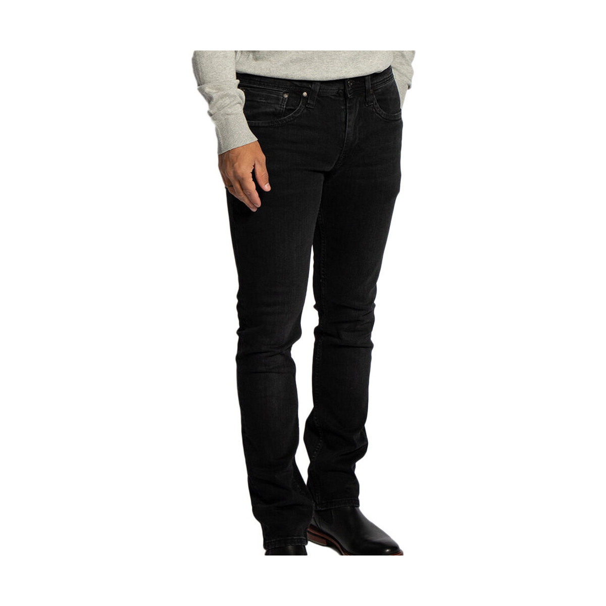 Textiel Heren Straight jeans Pepe jeans  Zwart