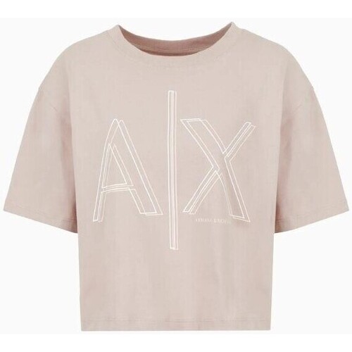 Textiel Dames T-shirts & Polo’s EAX 3DYT06 YJ3RZ Brown