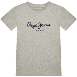 Textiel Jongens T-shirts & Polo’s Pepe jeans  Grijs