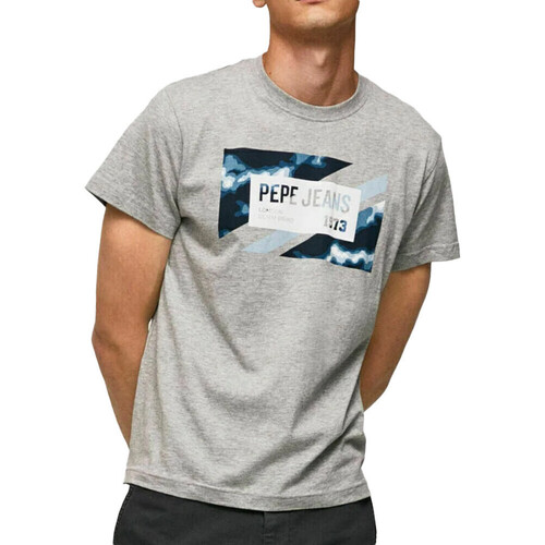 Textiel Heren T-shirts & Polo’s Pepe jeans  Grijs