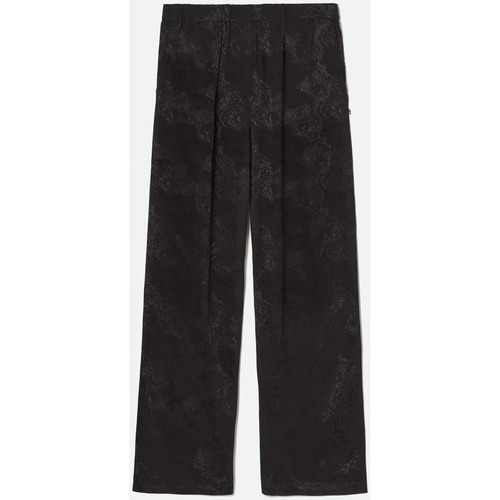 Textiel Dames Broeken / Pantalons Le Temps des Cerises Broek recht CLEMATI Zwart
