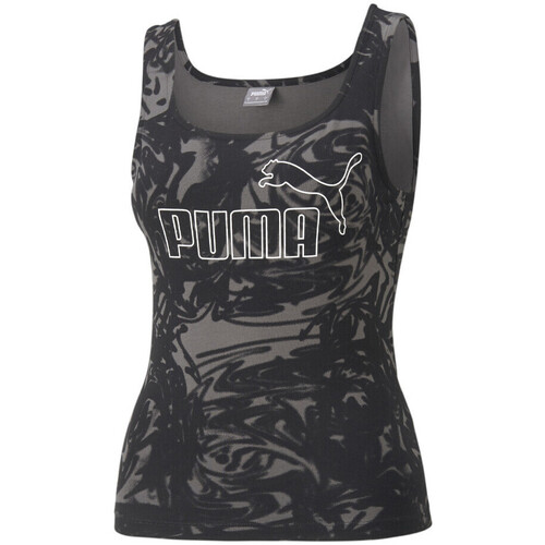 Textiel Dames Mouwloze tops Puma  Zwart
