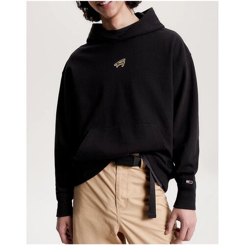 Textiel Heren Sweaters / Sweatshirts Tommy Jeans DM0DM17785 Zwart