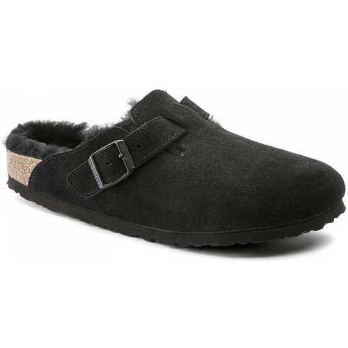 Schoenen Heren Sandalen / Open schoenen Birkenstock Boston vl shearling black Zwart