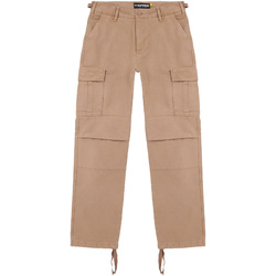 Textiel Heren Broeken / Pantalons Iuter Cargo Canvas Brown