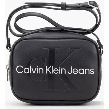 Tassen Dames Schoudertassen met riem Calvin Klein Jeans 30798 NEGRO