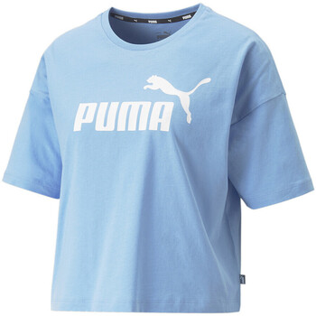 Textiel Dames T-shirts korte mouwen Puma  Blauw