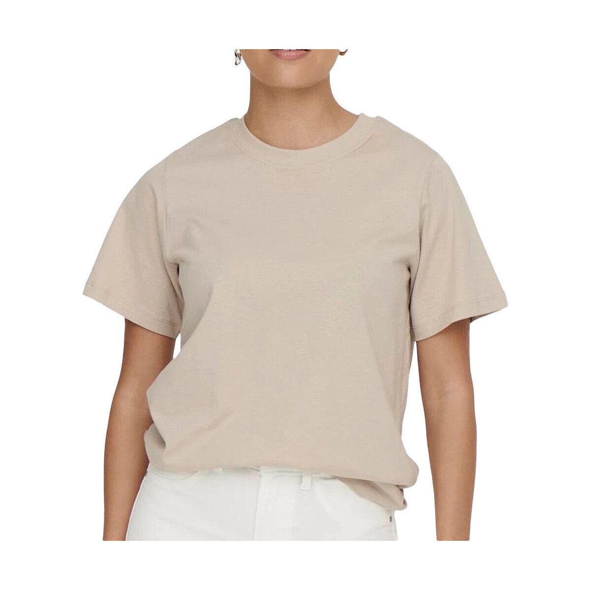 Textiel Dames T-shirts & Polo’s JDY  Brown