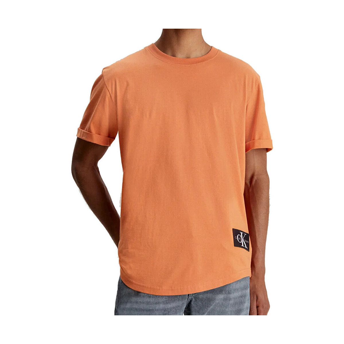 Textiel Heren T-shirts & Polo’s Calvin Klein Jeans  Orange