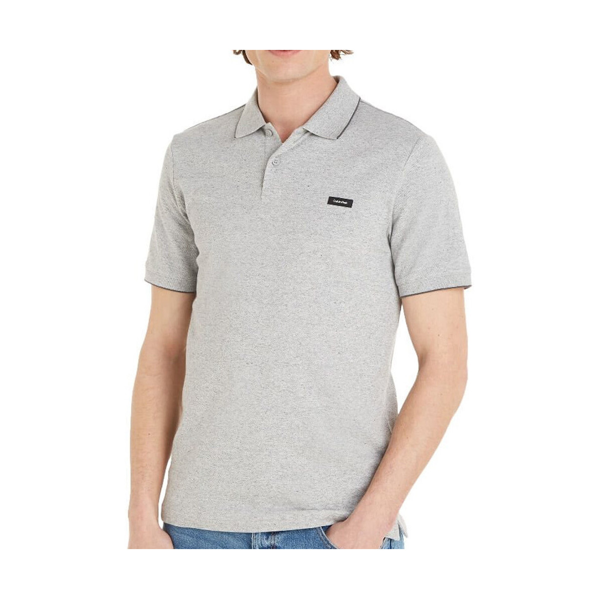 Textiel Heren T-shirts & Polo’s Calvin Klein Jeans  Grijs