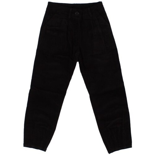 Textiel Meisjes 5 zakken broeken Manila Grace MG2343 Zwart