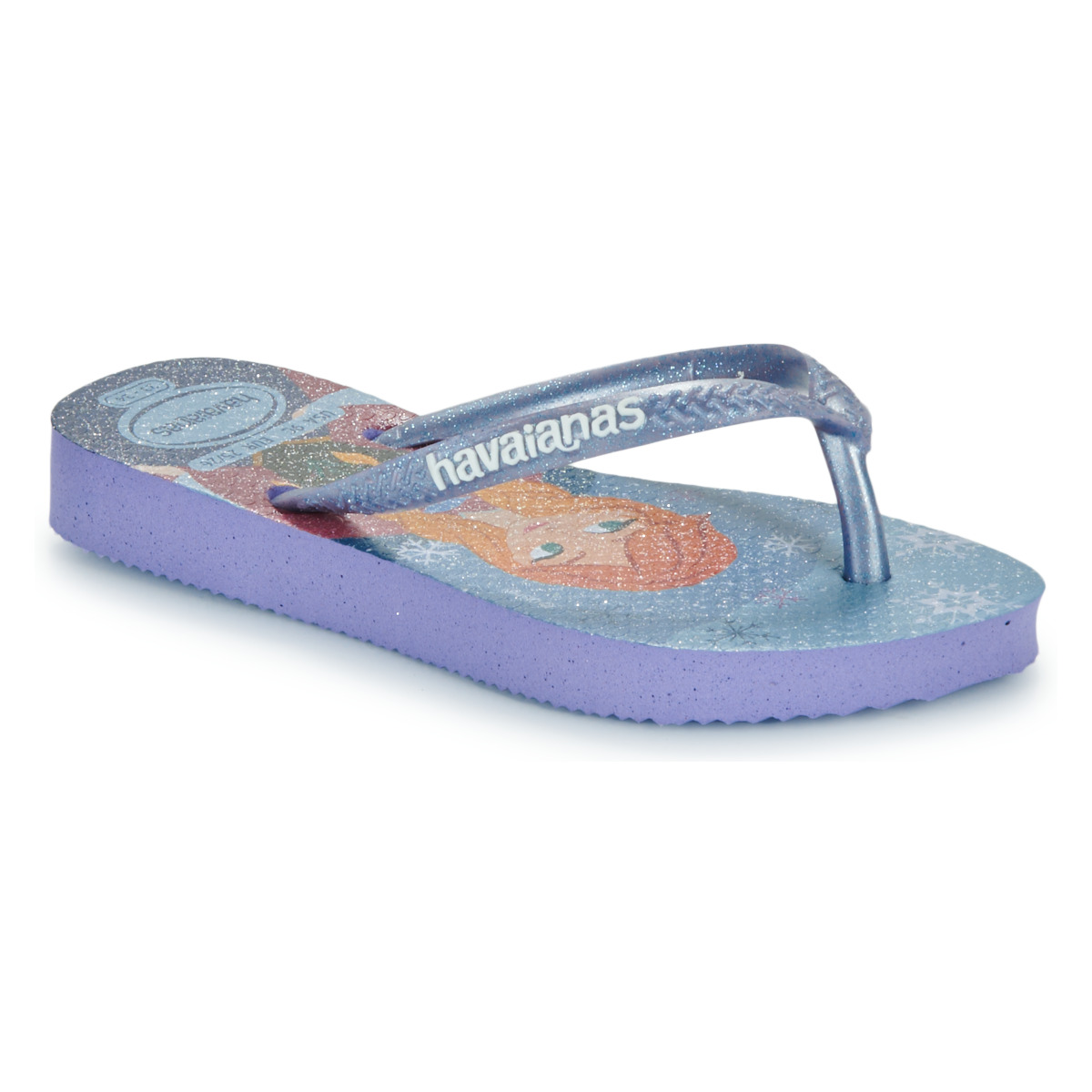Schoenen Meisjes Slippers Havaianas KIDS SLIM PRINCESS Blauw / Violet