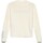 Textiel Dames Sweaters / Sweatshirts Hinnominate Maglia Paricollo Con Ricamo Ed Etichetta Manica Beige