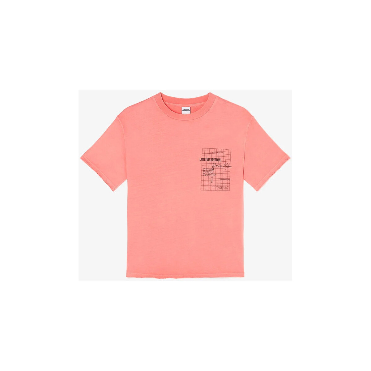 Textiel Jongens T-shirts & Polo’s Le Temps des Cerises T-shirt HYACIBO Orange