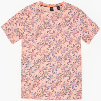 Textiel Heren T-shirts & Polo’s Le Temps des Cerises T-shirt ABEL Roze