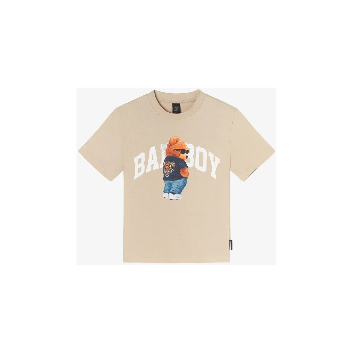 Textiel Jongens T-shirts & Polo’s Le Temps des Cerises T-shirt STENLEYB Brown