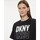 Textiel Dames T-shirts & Polo’s Dkny DP2T8559 Zwart