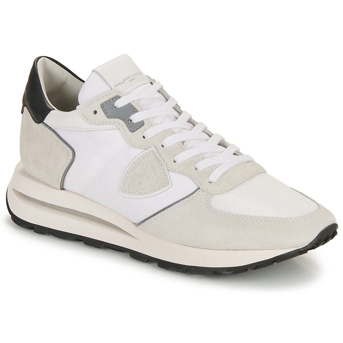 Philippe Model TROPEZ HAUTE LOW MAN Wit Gratis levering Spartoo.be Schoenen Lage sneakers Heren 295 00