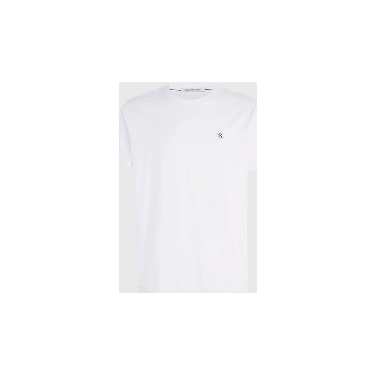 Textiel Heren T-shirts korte mouwen Calvin Klein Jeans J30J325268YAF Wit