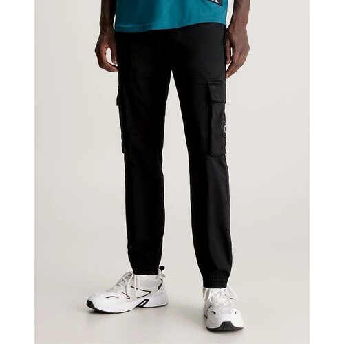 Textiel Heren Broeken / Pantalons Calvin Klein Jeans J30J324696BEH Zwart