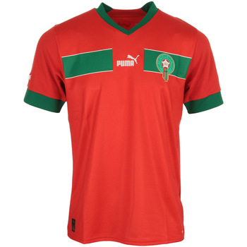 Textiel Heren T-shirts korte mouwen Puma Frmf Maroc Home Jersey Replic Rood