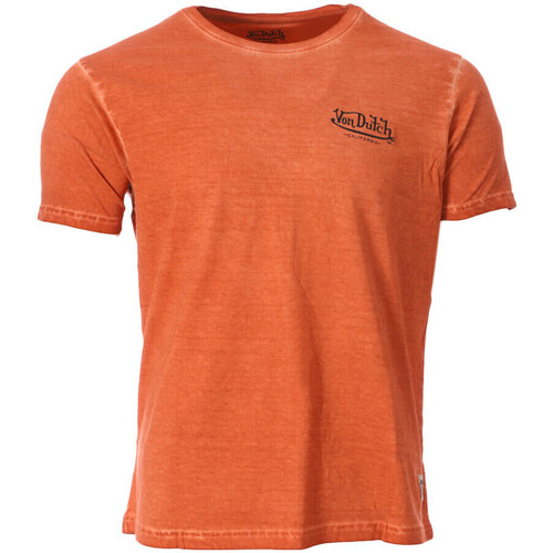 Textiel Heren T-shirts korte mouwen Von Dutch  Orange