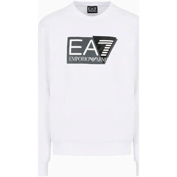 Textiel Heren Sweaters / Sweatshirts Emporio Armani EA7 3DPM60 PJ05Z Wit