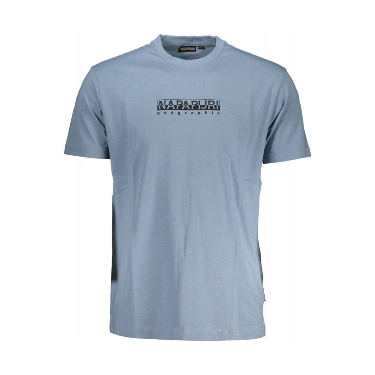 Textiel Heren T-shirts korte mouwen Napapijri NP0A4GDR-S-BOX-SS-3 Blauw
