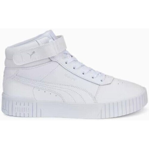 Schoenen Dames Sneakers Puma 385851 CARINA 2.0 MID Wit