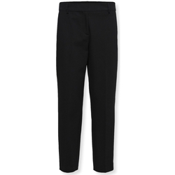 Textiel Dames Broeken / Pantalons Selected W Noos Ria Trousers - Black Zwart