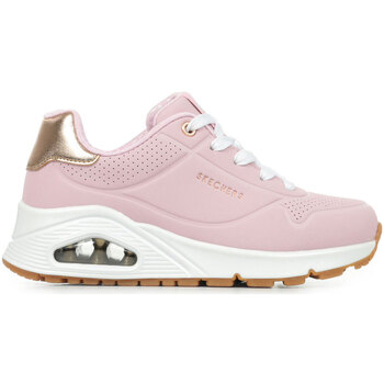 Schoenen Meisjes Sneakers Skechers Uno Gen1 Shimmer Away Roze