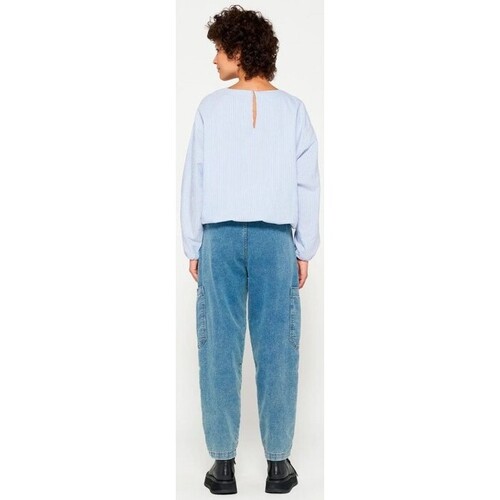 Textiel Dames Broeken / Pantalons 10 Days  Blauw