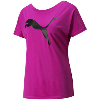 Textiel Dames T-shirts korte mouwen Puma  Roze