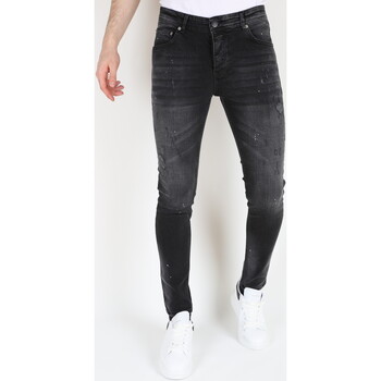 Textiel Heren Skinny jeans Mario Morato E Stretch Jeans Gaten MM Zwart