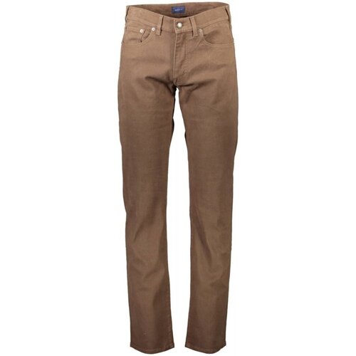 Textiel Heren Broeken / Pantalons Gant 190300060 Brown