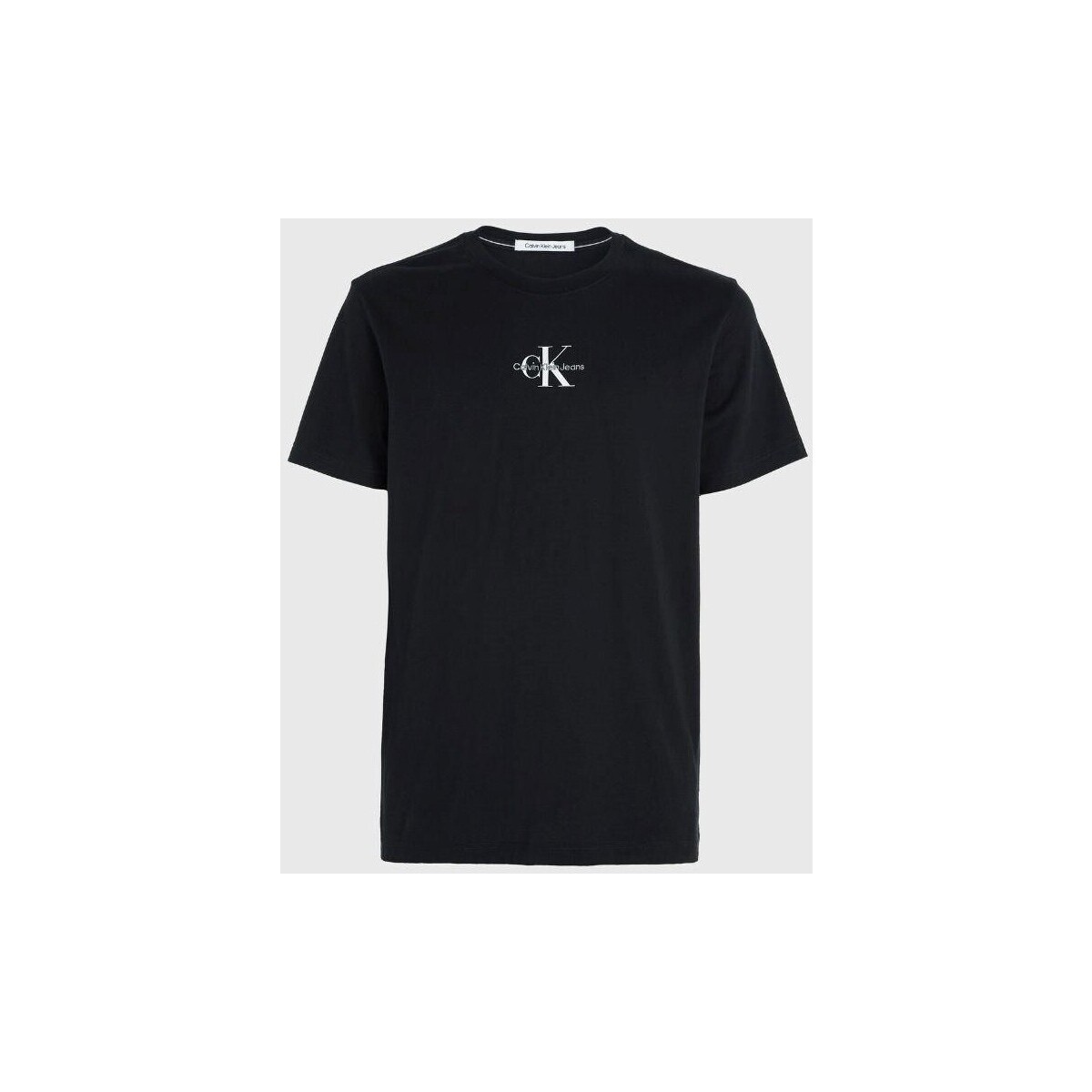 Textiel Heren T-shirts korte mouwen Calvin Klein Jeans J30J323483BEH Zwart