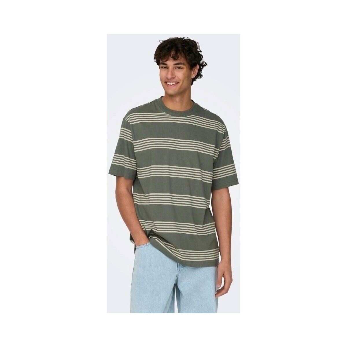 Textiel Heren T-shirts korte mouwen Only & Sons  22028148 LEONARD Multicolour