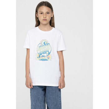 Textiel Kinderen T-shirts & Polo’s Santa Cruz Dark arts dot front t-shirt Wit