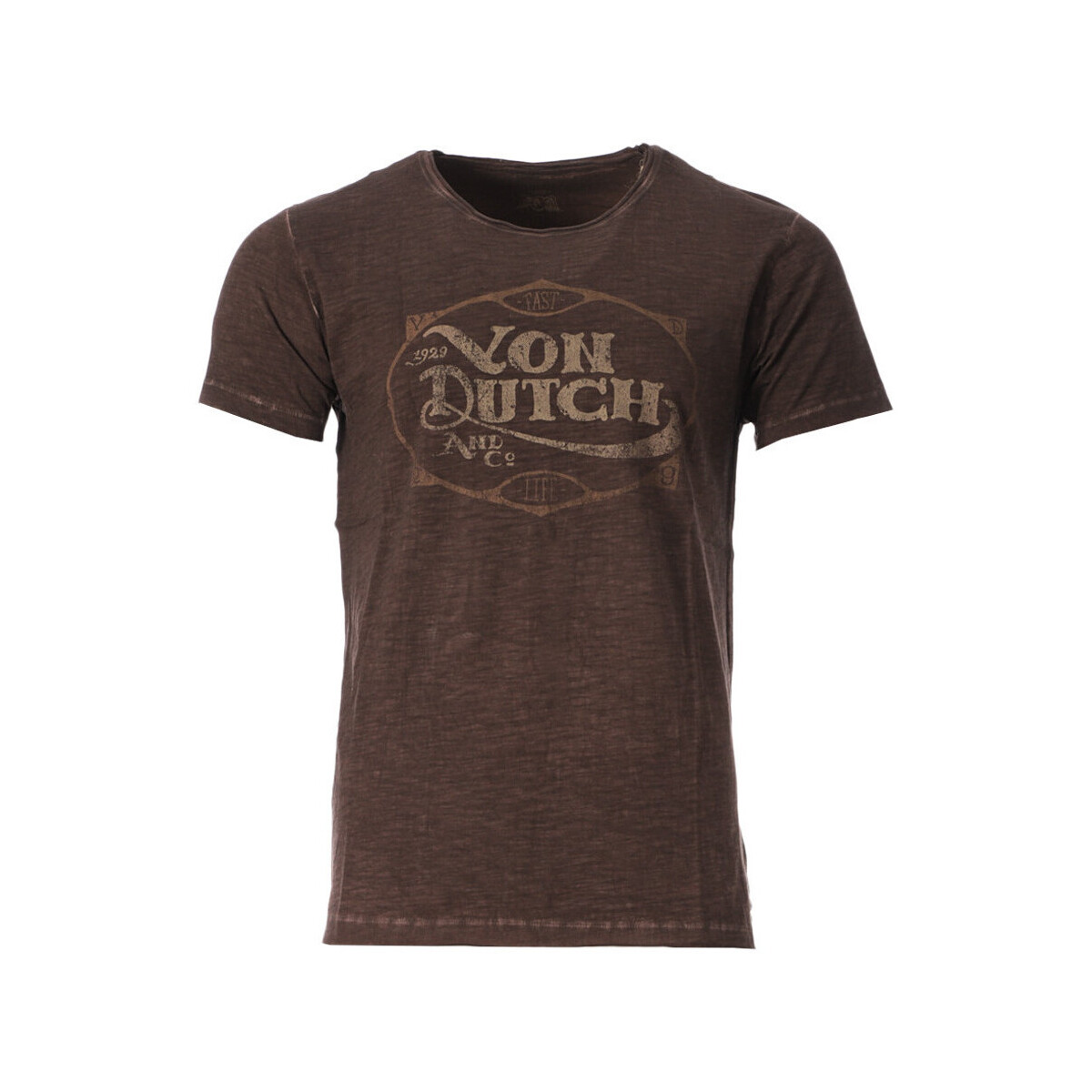 Textiel Heren T-shirts & Polo’s Von Dutch  Brown