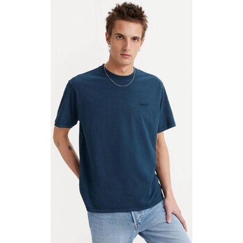 Textiel Heren T-shirts korte mouwen Levi's A0637 0058 RED TAB VINTAGE Blauw
