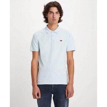 Textiel Heren T-shirts korte mouwen Levi's A4842 0014 SLIM HOUSEMARK Blauw