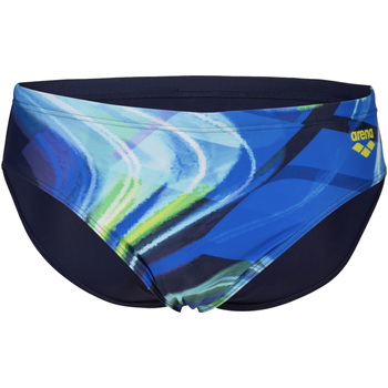 Textiel Dames Bikini's Arena Men's  Visual Waves Swim Briefs Blauw