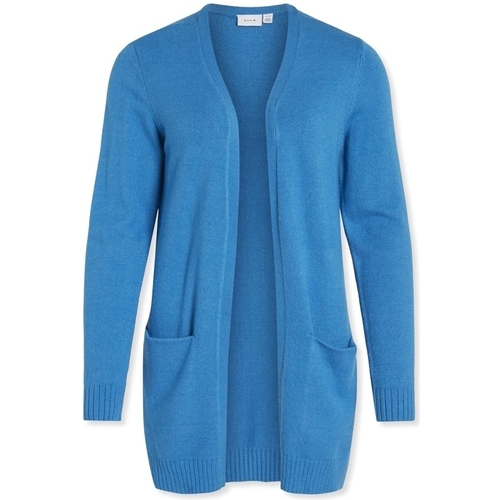 Textiel Dames Mantel jassen Vila Noos Ril Cardigan - Cloisonne Blauw