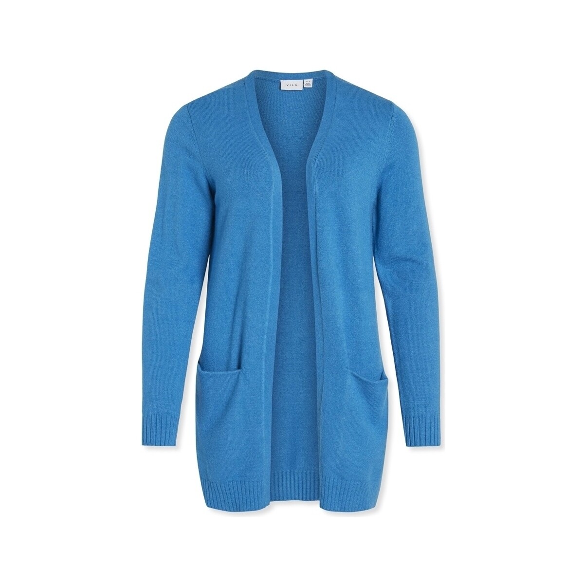 Textiel Dames Mantel jassen Vila Noos Ril Cardigan - Cloisonne Blauw